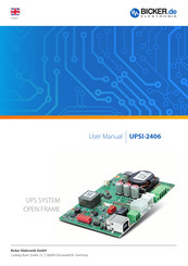 Bicker Elektronik UPSI-2406 User Manual