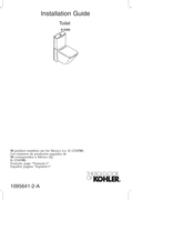 Kohler Escale K-3588-0 Installation Manual