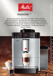 Melitta F531-101 Operating Instructions Manual