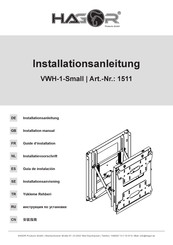 HAGOR VWH-1-Small Installation Manual