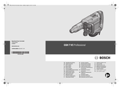 Bosch GSH 7 VC Professional Instructions Manual