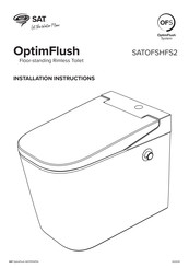 SAT OptimFlush SATOFSHFS3 Installation Instructions Manual