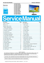 Philips 231P4QPYEB/93 Service Manual