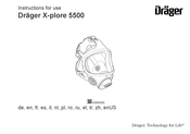 Dräger X-plore 5500 Instructions For Use Manual