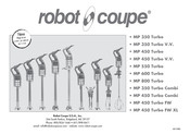 Robot Coupe MP 450 Turbo Operator's Manual