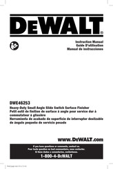 DeWalt DWE46253 Instruction Manual