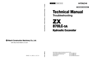 Hitachi ZX 870LC-5A Technical Manual