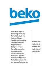 Beko HCP 61520W Instruction Manual