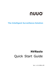 NUUO NS-8165 Quick Start Manual