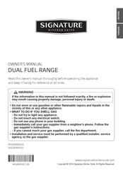 Signature Kitchen Suite SKSDR480GS Owner's Manual