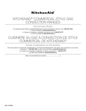 KitchenAid KFGC500JMB Use & Care Manual