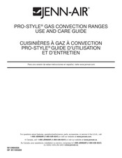 Jenn-Air PRO-STYLE JGRP430HM Use And Care Manual