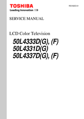 Toshiba 50L4337D Service Manual