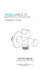 Sanipex AQUAECO AQP-OUT-R665 Series Installation Manual