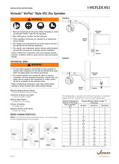 Victaulic VicFlex VS1 Installation Instructions Manual