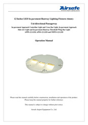 Airsafe APPS-12-S-LED-C-M Operation Manual