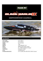 Rage Black Marlin EX RGRB1400 Instruction Manual