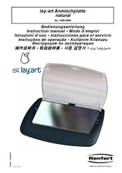 Renfert lay:art 1046 0000 Instruction Manual