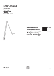 Belux LIFTO Assembly Instructions Manual