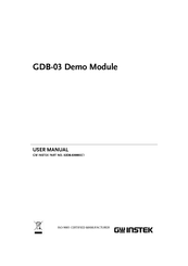 GW Instek GDB-03 User Manual