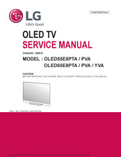 LG OLED55E8PTA Service Manual