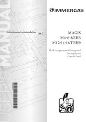 Immergas MAGIS M4-6-8 EH3 Instructions And Recommendations
