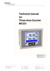 Hejm Automation MC331 Technical Manual