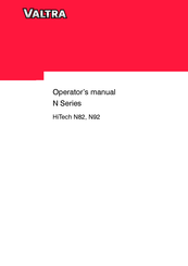 Valtra HiTech N Series Operator's Manual