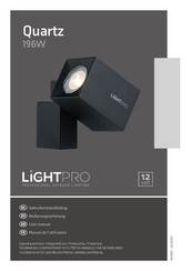 LightPro Quartz User Manual