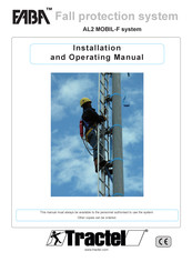 Tractel FABA System AL2 Installation And Operating Manual