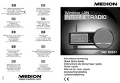 Medion MD 85651 Instruction Manual