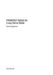 Fujitsu Siemens Computers PRIMERGY BX620 S4 Service Supplement Manual