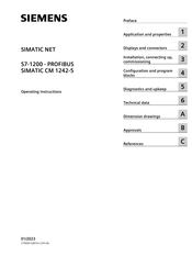 Siemens SIMATIC CM 1242-5 Operating Instructions Manual