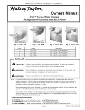 Halsey Taylor OVL Series Owner's Manual