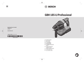 Bosch Professional GBH 185-LI Original Instructions Manual