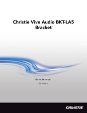 Christie Vive Audio BKT-LA5 User Manual