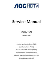 AOC 40L82F-DVB Service Manual
