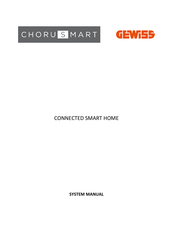 Gewiss ChoruSmart GWA1222 System Manual