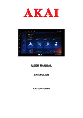 Akai CA-2DIN7064A User Manual