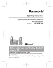 Panasonic KX-TGF372AZS Operating Instructions Manual