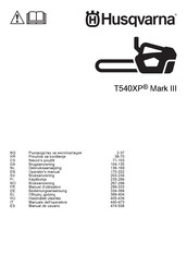 Husqvarna T540XP Mark III Operator's Manual
