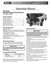 Buyers Salt Dogg SHPE2000X Instruction Manual