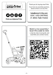 SmarTrike Breeze 605 Manual