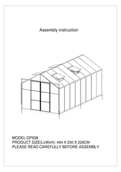 Metalcraft GP938 Assembly Instruction Manual