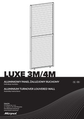 Mirpol LUXE Assembly Instructions Manual