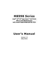 Ibase Technology MB998 Series User Manual