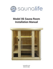 saunalife X6 Installation Manual