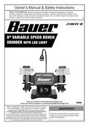 Bauer 59300 Owner's Manual & Safety Instructions