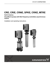 Grundfos CRE Instructions Manual
