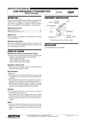 M-System 10SP Instruction Manual